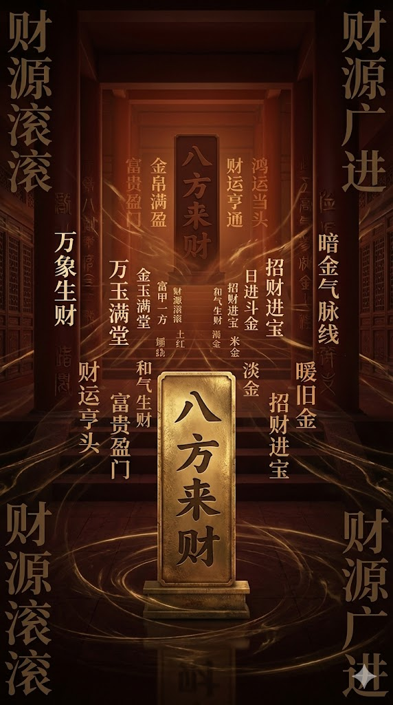 金元宝旺财壁纸 - 国学高清手机壁纸