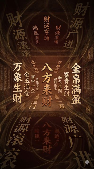 风水招财转运壁纸