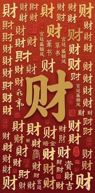 招财猫旺财壁纸